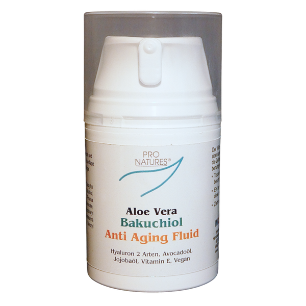 Aloe Vera Bakuchiol Anti Aging Fluid 50 ml Airless Spender